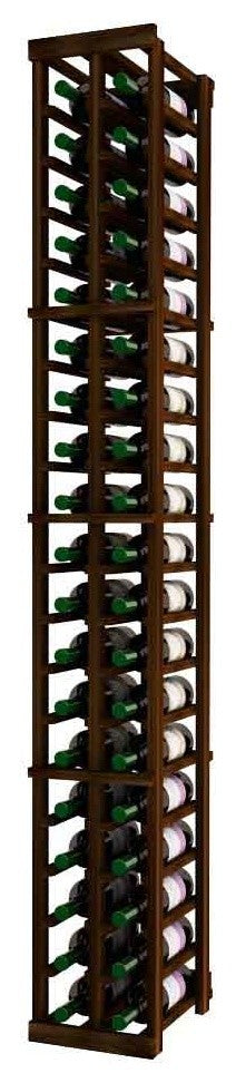 Talia Wine Rack, Pine and Walnut