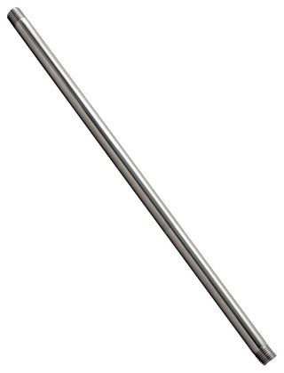 1/2"x48" IPS Pipe Nipple, Polished Chrome