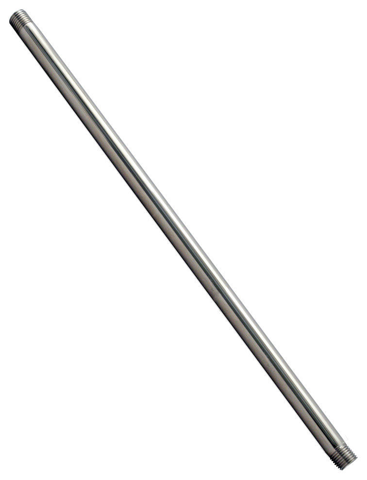 1/2"x48" IPS Pipe Nipple, Polished Chrome
