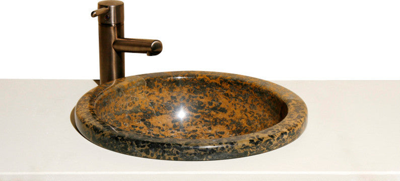 VUMR Heat Wave Polished Deck mount sink