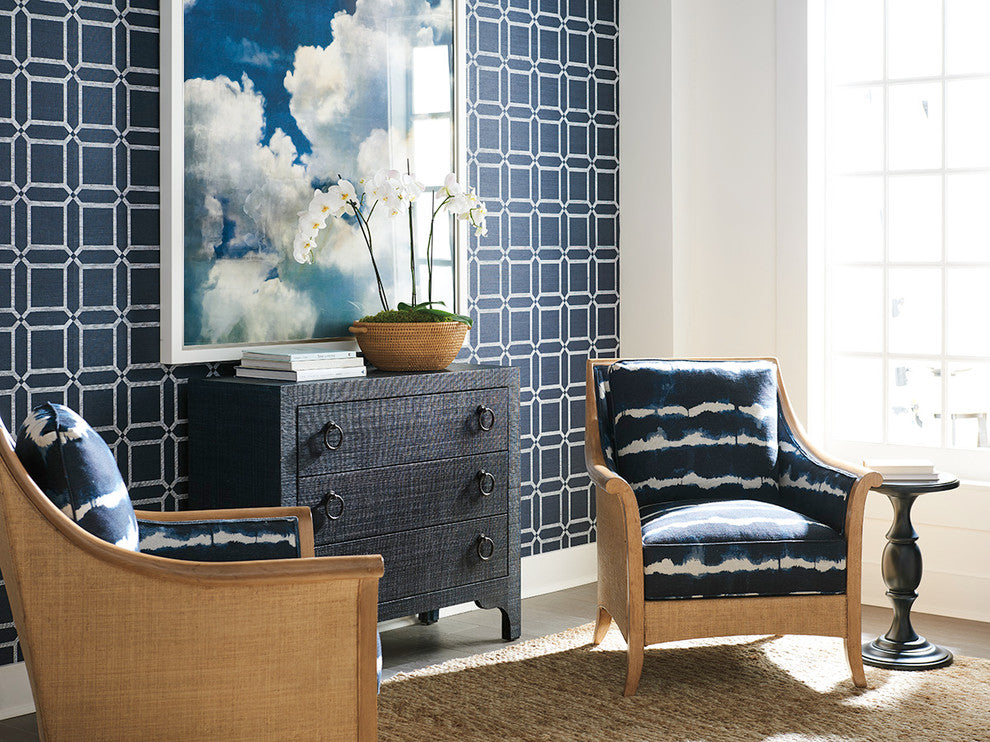 Another lifestyle scene featuring the dresser within a coordinated room.