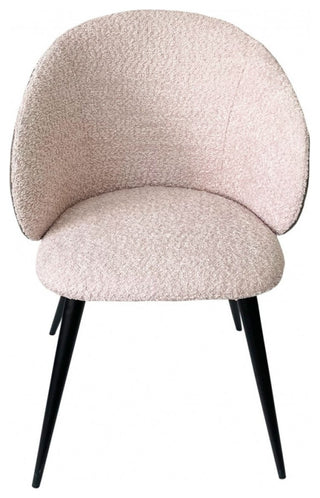 Gray Cream Contemporary Dining Chair