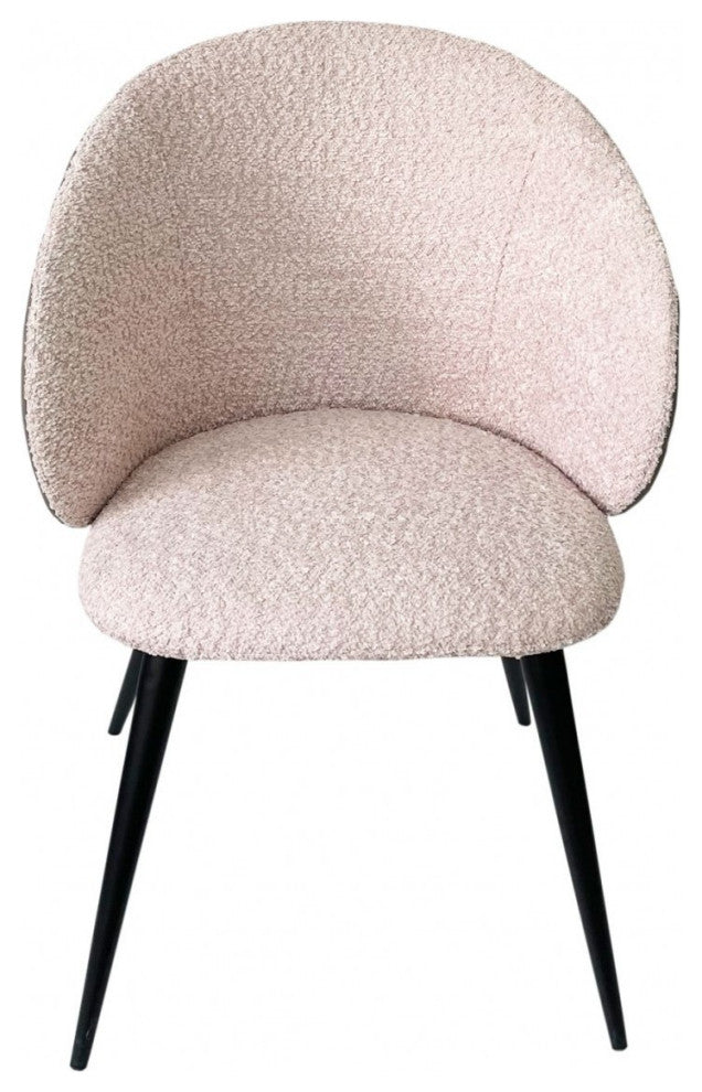 Gray Cream Contemporary Dining Chair