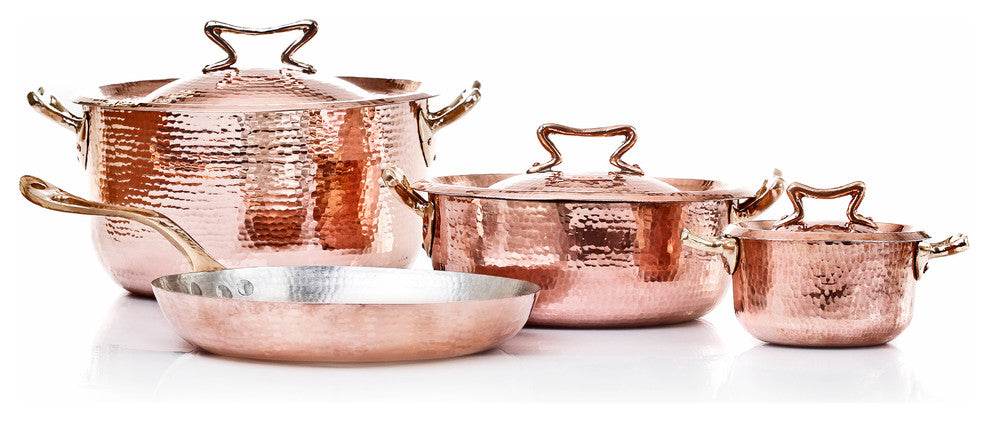 Copper Set 7 pcs, Tin Lining
