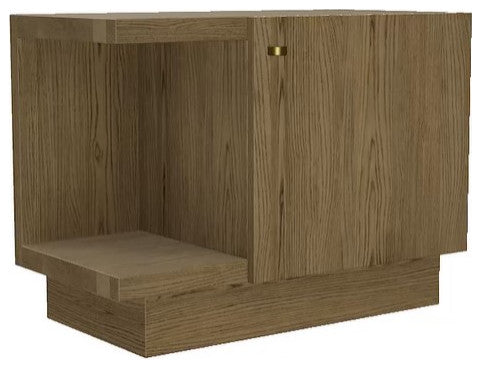 Sierra 30" Right Nightstand, Finish: Fawn