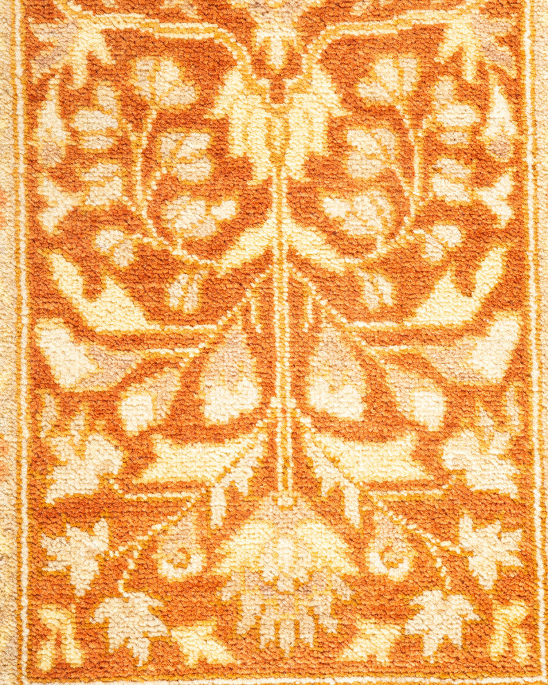 Mogul, One-of-a-Kind Hand-Knotted Area Rug Ivory, 6' 2" x 9' 2"
