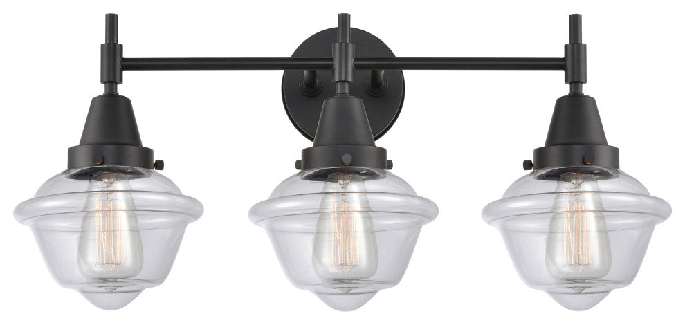 INNOVATIONS LIGHTING 447-3W-BK-G532 Caden 3 Light 26 inch Bath Vanity Light
