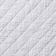 Stonewashed Cotton Gauze Quilt, 1PC, Vintage White, Full/Queen
