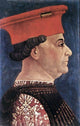 Bonifazio Bembo Portrait of Francesco Sforza, 18"x27" Wall Decal