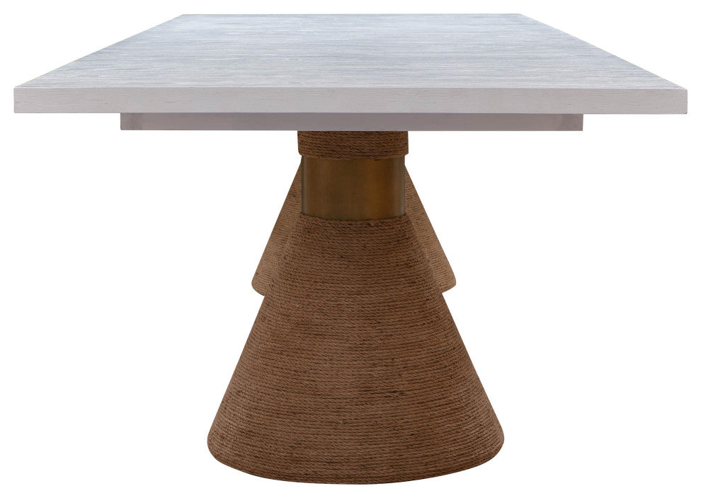 Rishi Natural Rope Rectangular Table