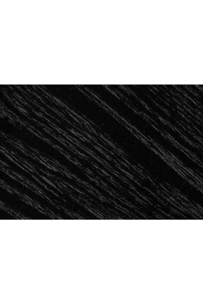 Rattan Accented Side Table | DF Makoto, Black