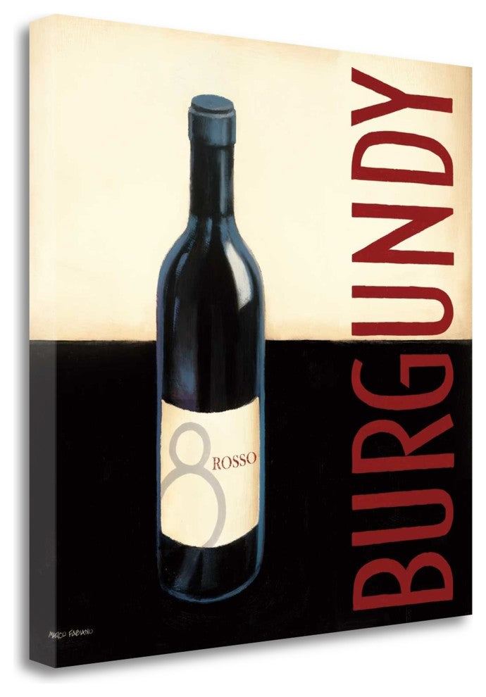 "Vin Moderne II" By Marco Fabiano, Giclee Print on Gallery Wrap Canvas