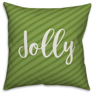 Jolly 18"x18" Throw Pillow