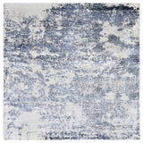 Ahgly Company Indoor Square Mid-Century Modern Area Rugs, 8' Square