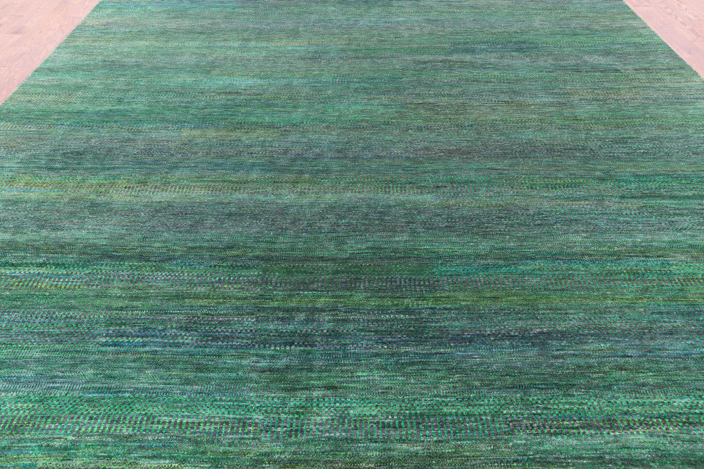 Wool and Silk Super Savannah Gabbeh Hand Knotted Rug 12' 0" X 15' 2" Q8638