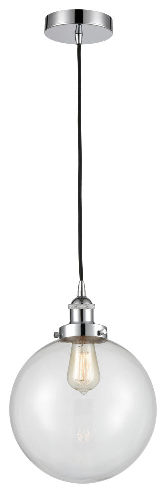 Innovations 616-1PH-PC-G202-10-LED 1-Light Mini Pendant, Polished Chrome
