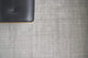 Robin Handmade Hand Loomed Wool and Bamboo Silk Pewter Area Rug