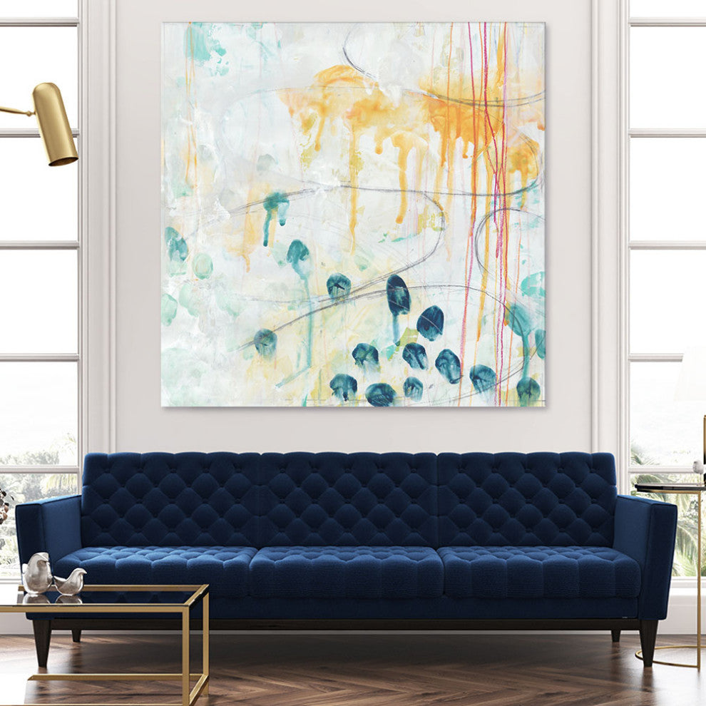 "Momentum II" Fine Art Giant Canvas Print, 54"x54"