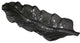 Uttermost Smalloked Leaf Glass Tray
