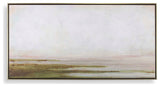 Uttermost Hazy Lake Framed Landscape Art