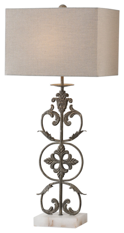 Uttermost Gerosa Aged Bronze Table Lamp