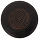 Perissa Woven Round Cast Aluminum LPG Fire Pit