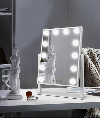 LED Bulbs Hollywood Makeup/Vanity Mirror With 10X Magnification Mirror