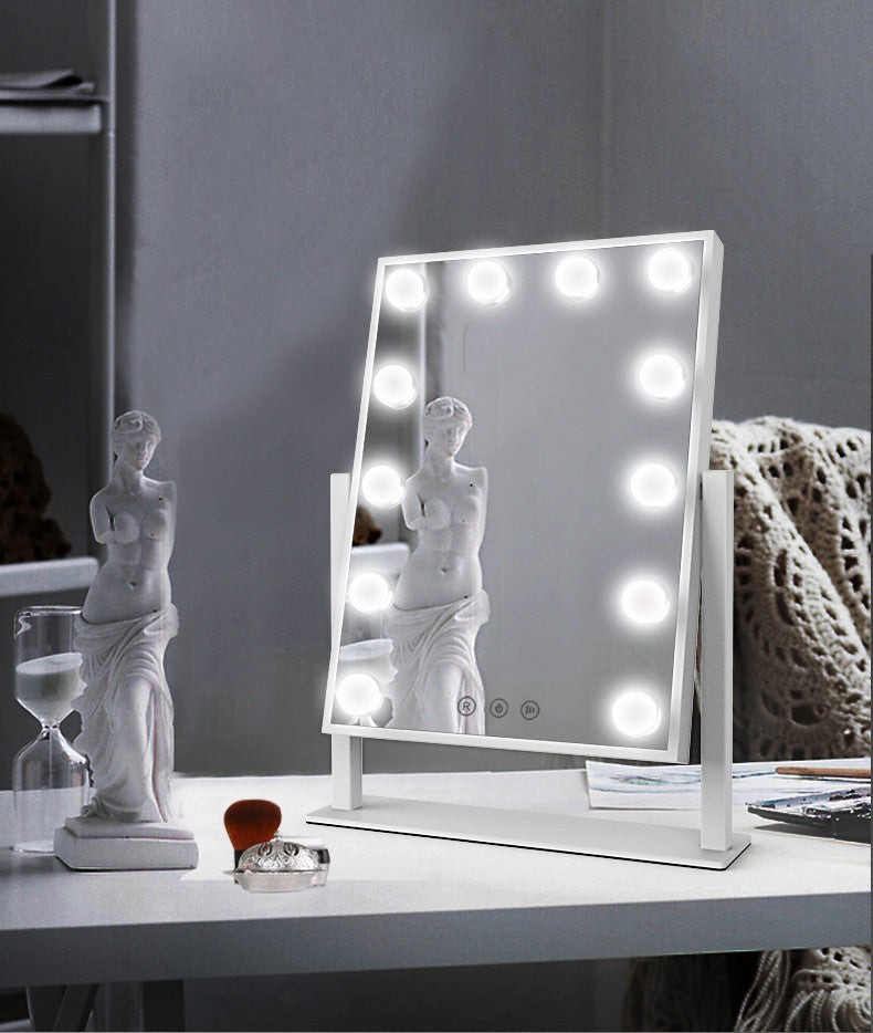 LED Bulbs Hollywood Makeup/Vanity Mirror With 10X Magnification Mirror