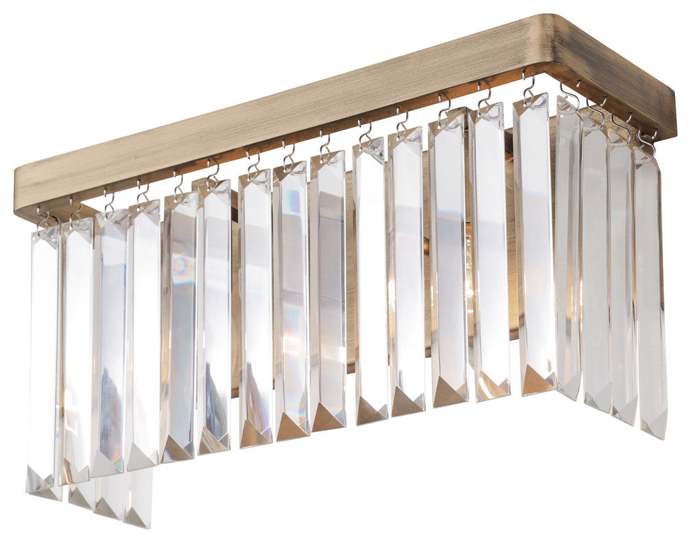 Varaluz Social Club 2-Lt Bath - Havana Gold