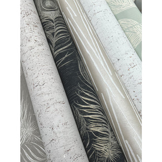 Mink Regal Peacock Wallpaper