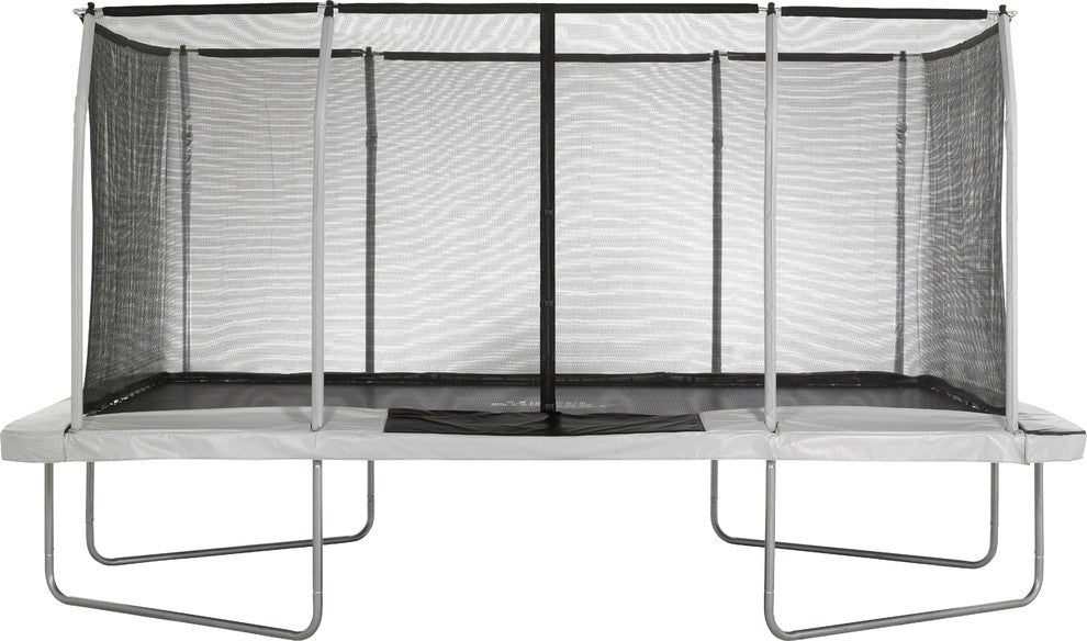 Upper Bounce Easy Assemble 9"x15" Rectangular Trampoline with Enclosure