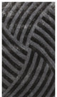 5 x 7 Dark Gray Geometric Illusion Area Rug