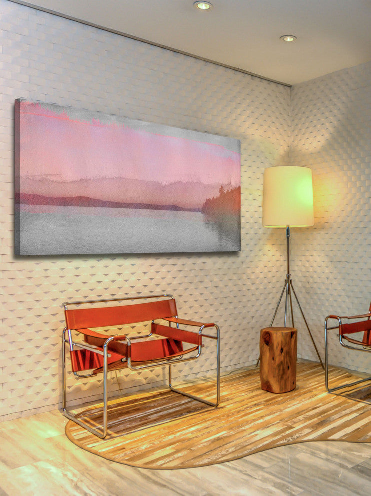 "Bien Venue" Fine Art Canvas Print, 24"x12"