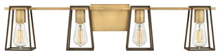 Filmore 4-Light Bath Light, Heritage Brass