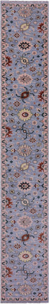 Runner Turkish Oushak Handmade Wool Rug 2' 8" X 18' 5" - Q15508