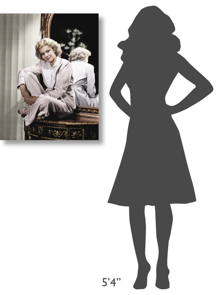 "Jean Harlow" Stretched Canvas Giclee by Hollywood Photo Archive, 23"x30"