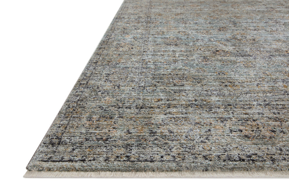Jean Stoffer x Loloi Katherine Ocean / Gold 7'-10" x 10' Area Rug
