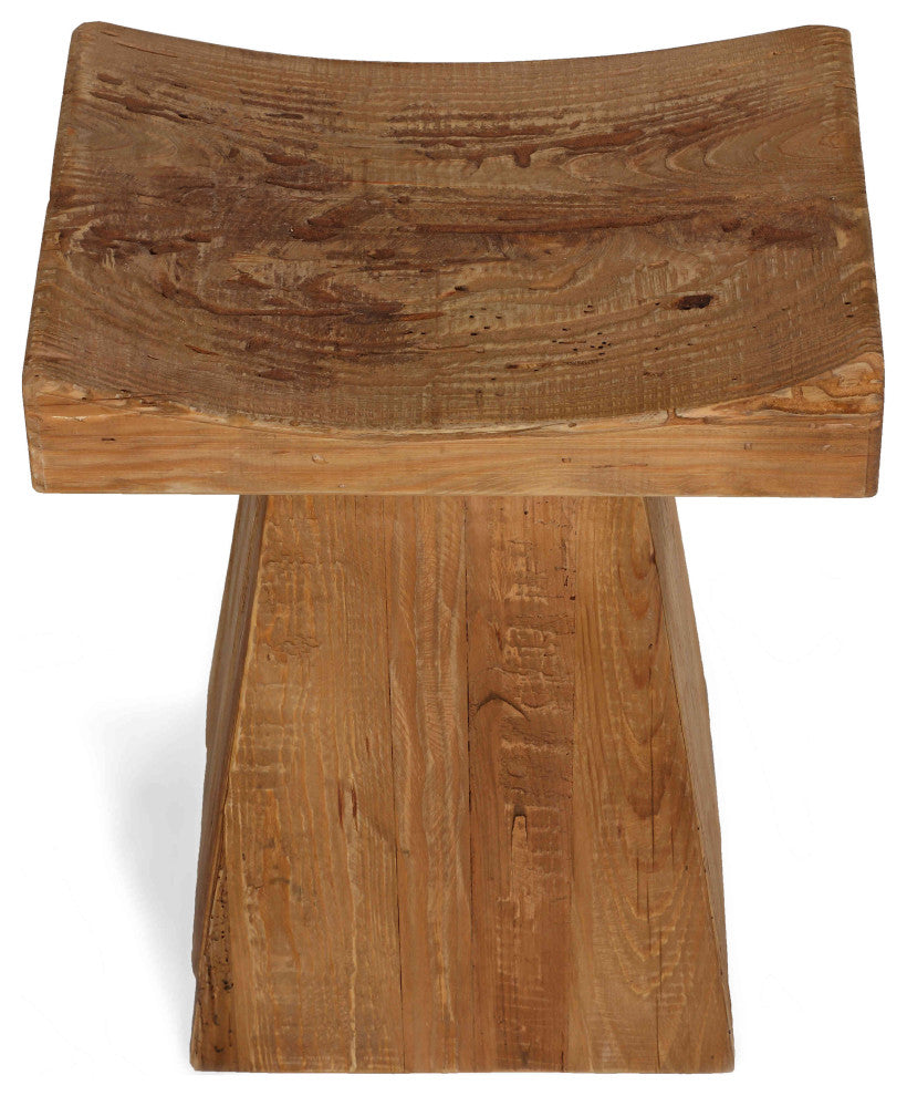 Bare Decor Tripp Saddle Seat Accent Stool