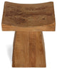 Bare Decor Tripp Saddle Seat Accent Stool