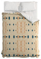 Deny Designs Sheila Wenzel-Ganny Mud Cloth Neutral Comforter, Queen