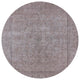 Ahgly Company Indoor Round Mid-Century Modern Area Rugs, 4' Round