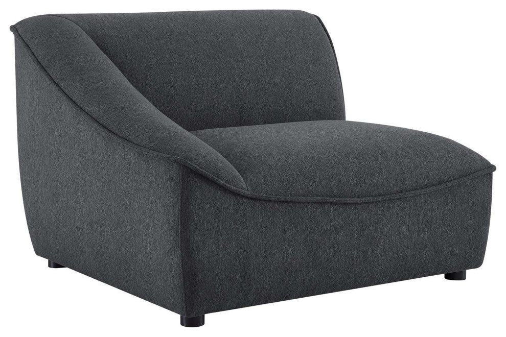 Comprise 6-Piece Living Room Set Charcoal