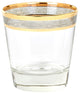Double Old Fashion Set of 6 Melania Collection Smoke