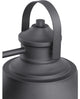 Weldon Collection 1-Light Large Wall Lantern, Black