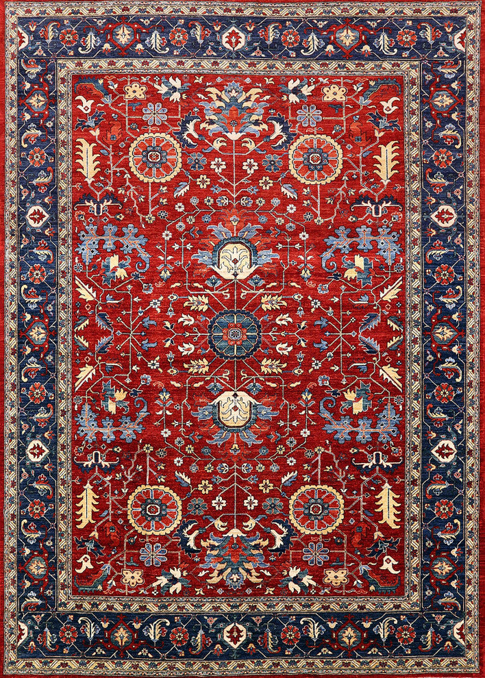 Ahgly Company Indoor Rectangle Mid-Century Modern Area Rugs, 2' x 4'