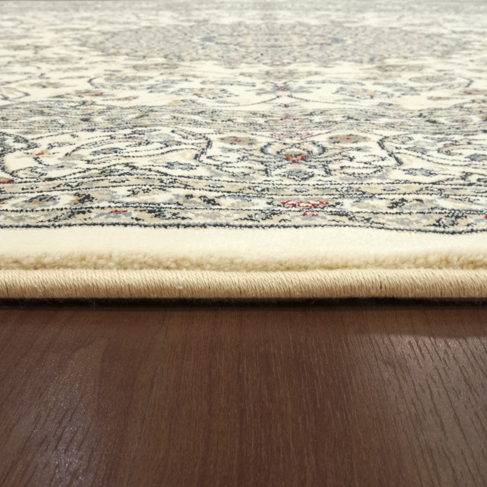 Ancient Garden Rug, 6'7"X9'6" Oval