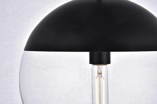 Elegant Lighting LD6039 Eclipse 12"W Pendant - Black