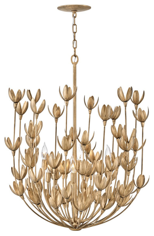 Hinkley Flora Medium Multi Tier, Burnished Gold