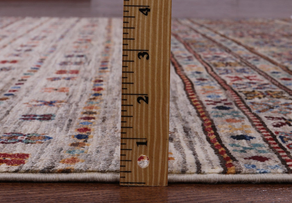 Khorjin Super Kazak Handmade Wool Rug 5' 6" X 7' 9" - Q12311