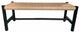 Hawthorn Bench Small Black